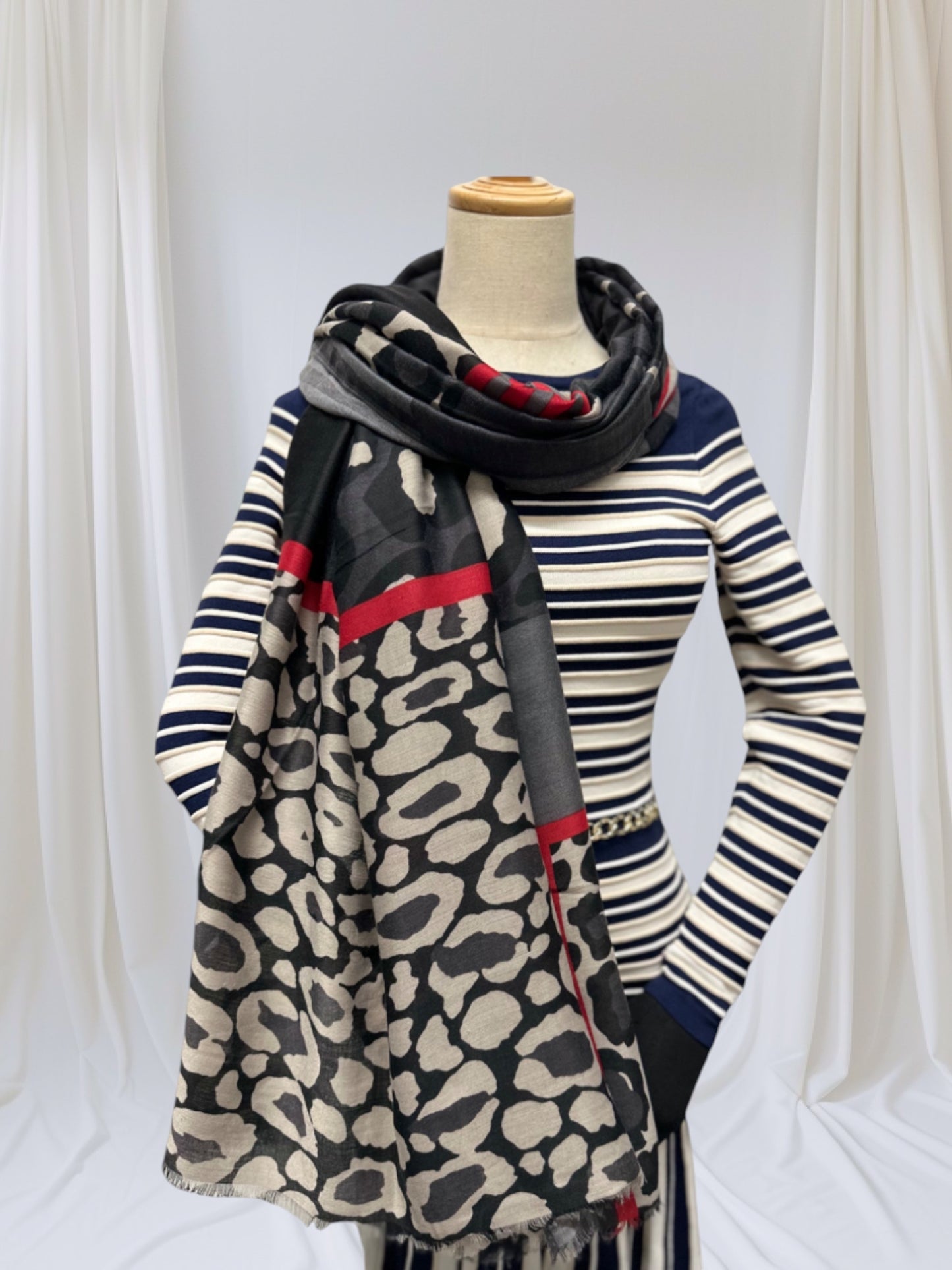 Animal Leopard Print  Scarf