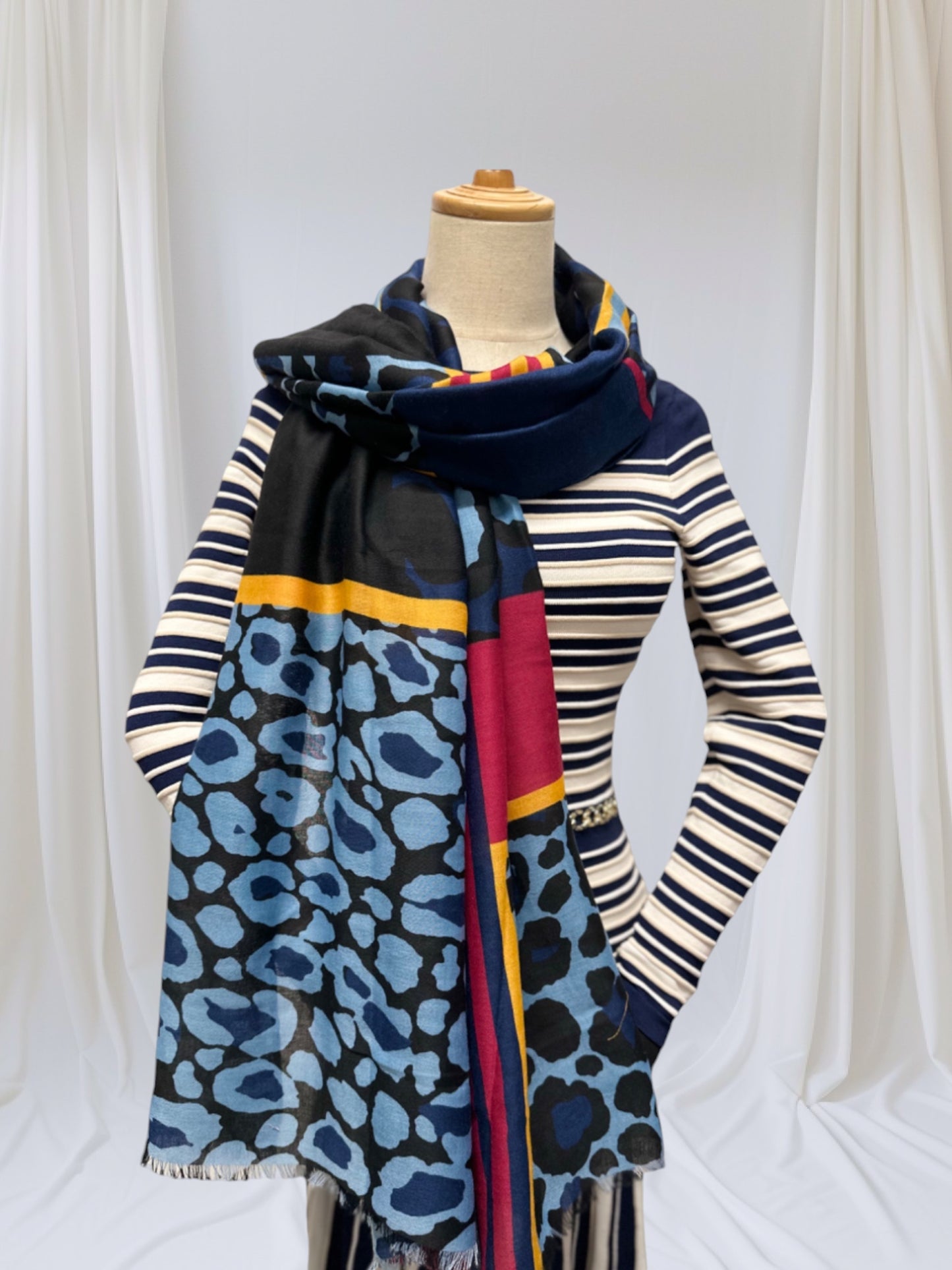 Animal Leopard Print  Scarf