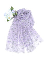 Lily print Scarf