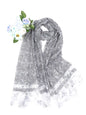Lily print Scarf