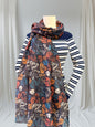 Maple Tree Leaves Leaf Print Scarf