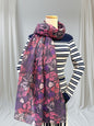 Maple Tree Leaves Leaf Print Scarf