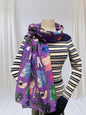 Cute Cat  Print Scarf