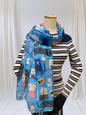 Cute Cat  Print Scarf