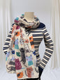Cute Cat  Print Scarf