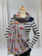 Sausage Dog  Print Scarf
