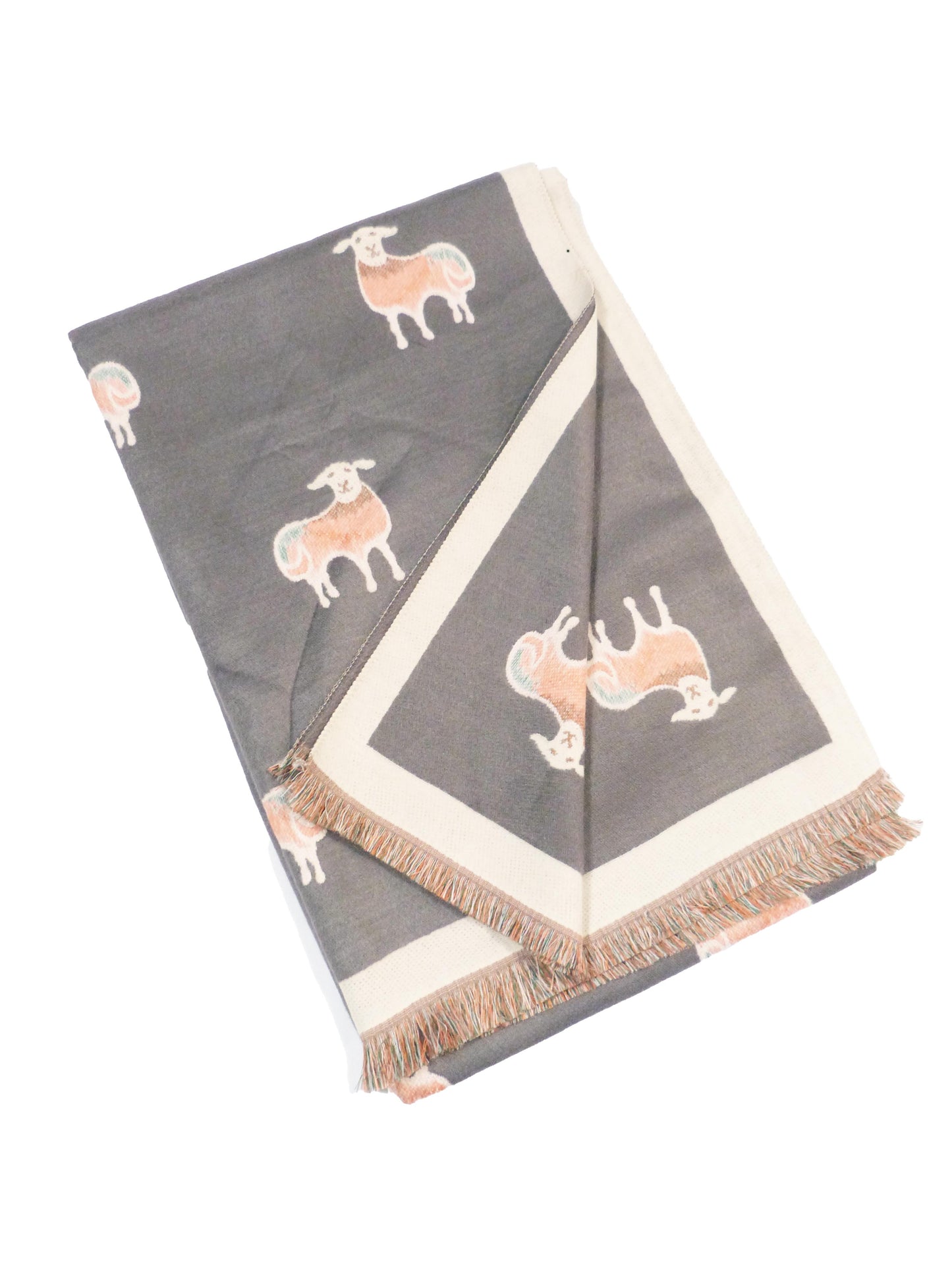 Cheerful Sheep Warm Winter Wrap