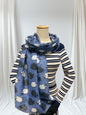 Sheep Print Large High Quality Scarf
