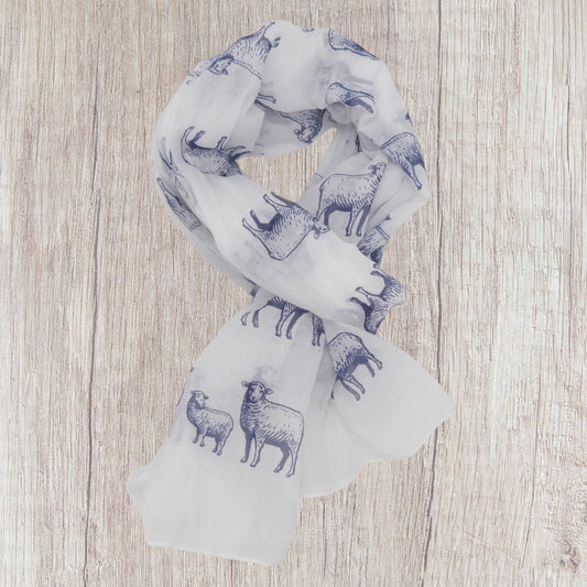 Sheep Printed Scarf