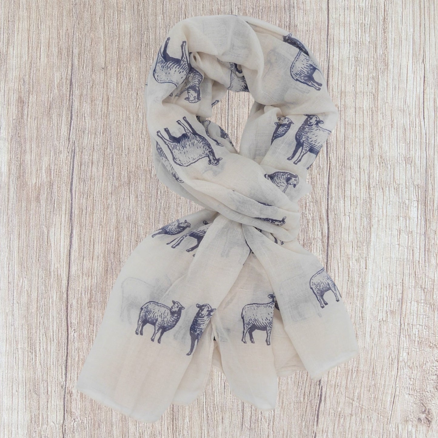 Sheep Printed Scarf