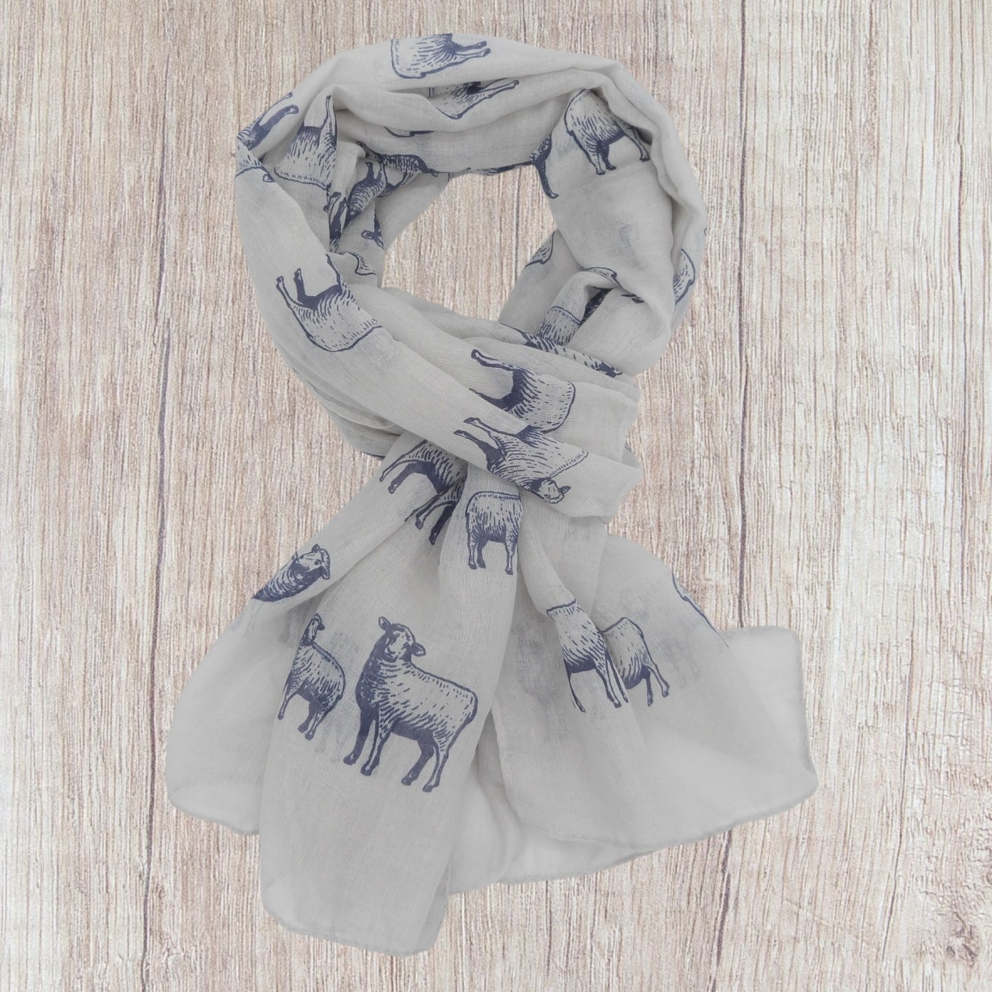 Sheep Printed Scarf