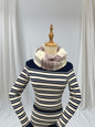 Knitted Infinity scarf snood