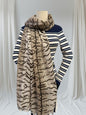 Two Tone Tiger Stripes Scarf