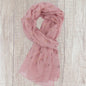 Glitter Tiny  flower Scarf