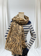Animal Zebra Print Scarf