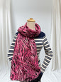 Animal Zebra Print Scarf