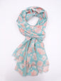 Spring Flower Print Scarf