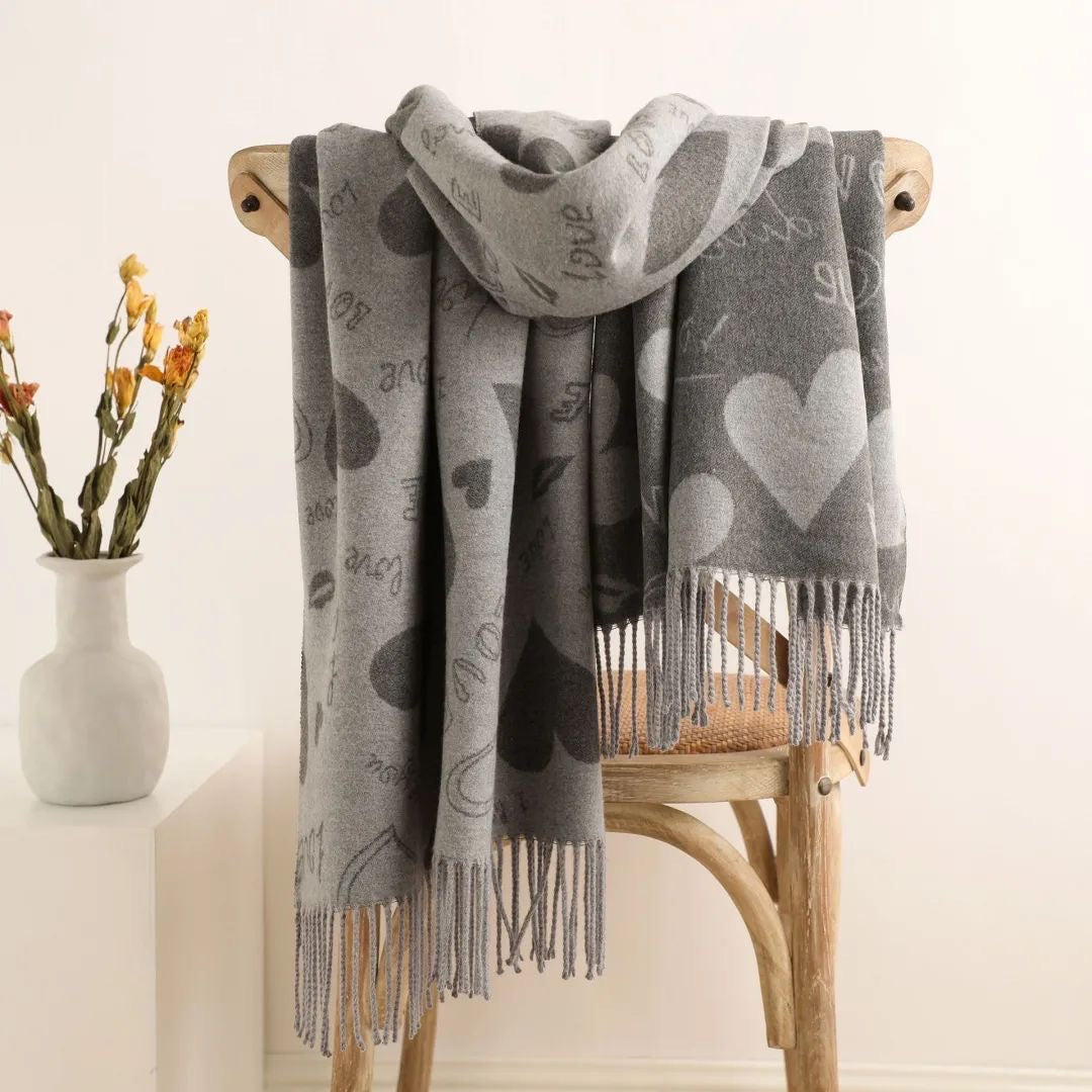 Love Heart Winter Wrap