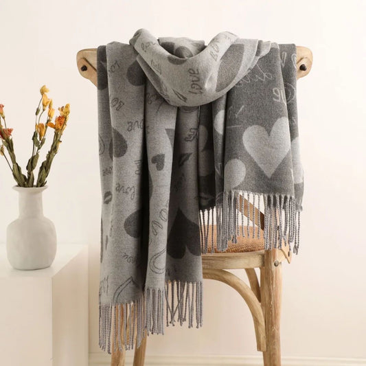 Love Heart Winter Wrap