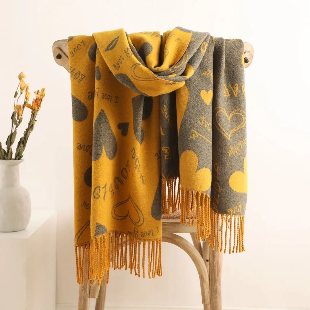 Love Heart Winter Wrap