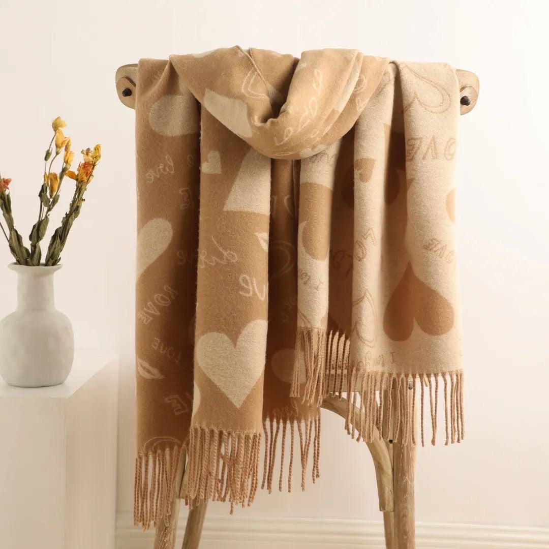 Love Heart Winter Wrap
