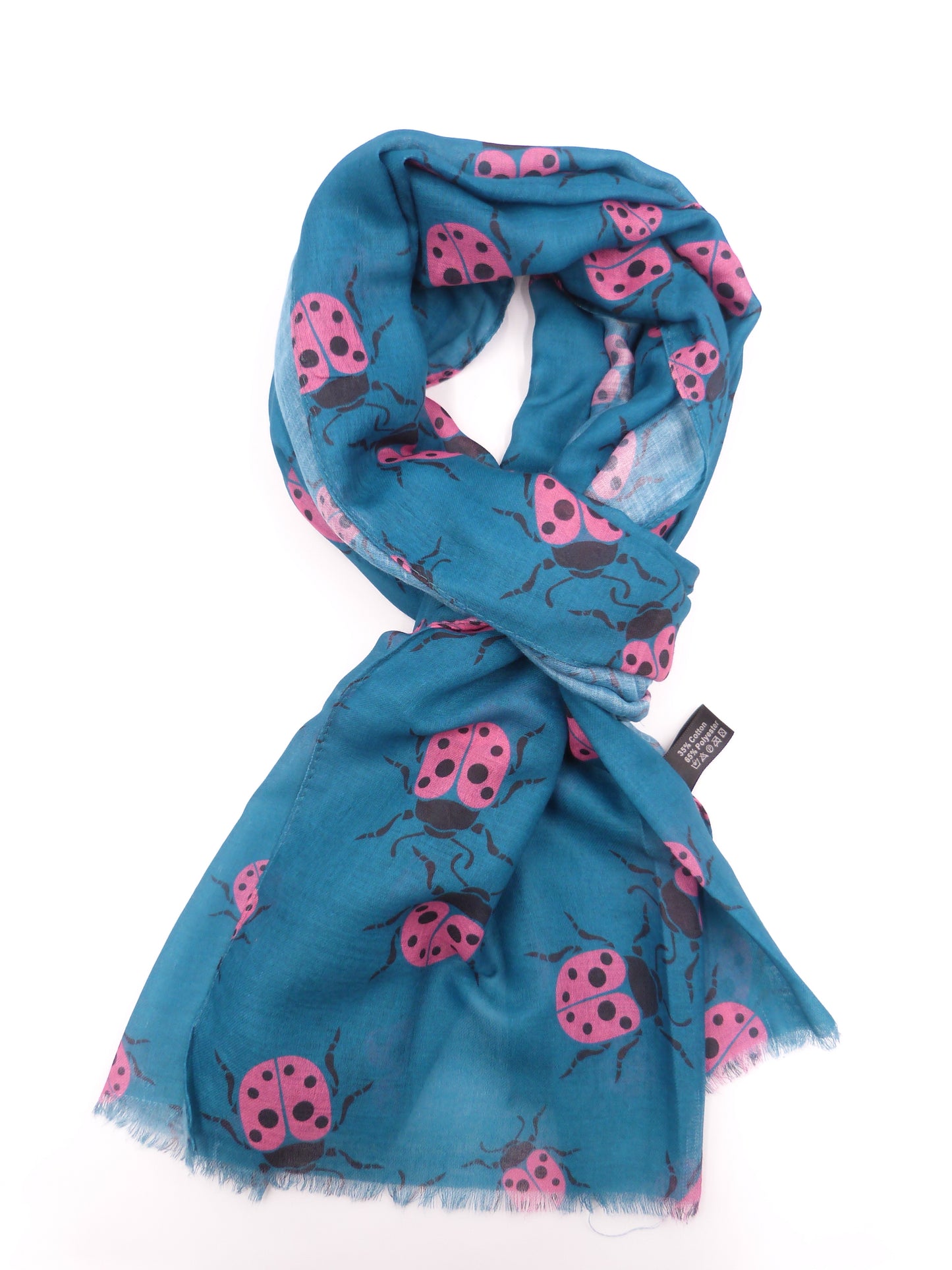 Ladybird Print Scarf