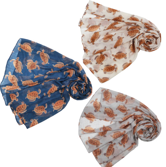 Tortoise Print Scarf