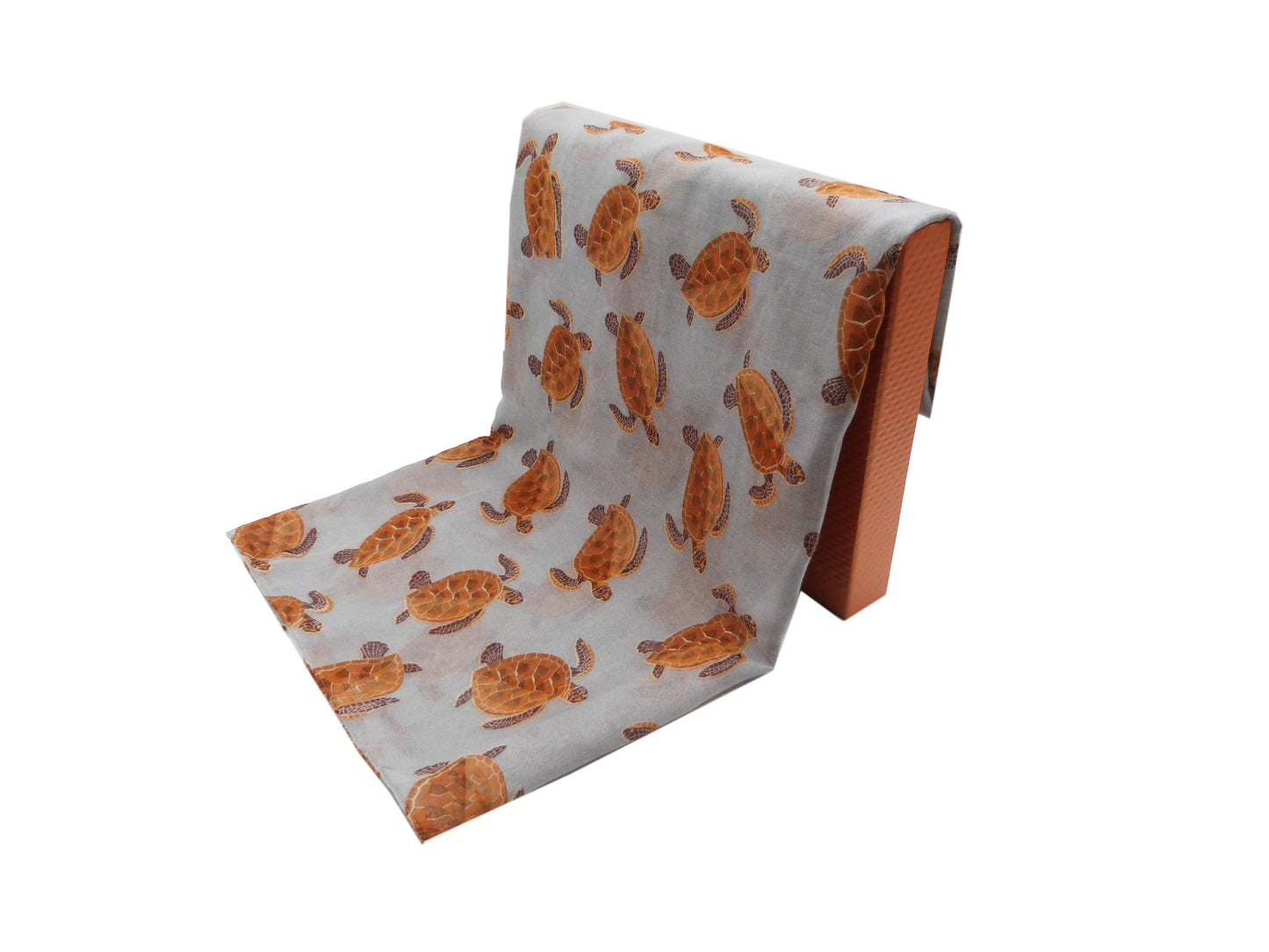 Sea Turtle Print Large High Quality Scarf