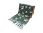 Robin Bird Double Sided Printed  Winter Wrap Pashmina Scarf