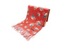 Robin Bird Double Sided Printed  Winter Wrap Pashmina Scarf