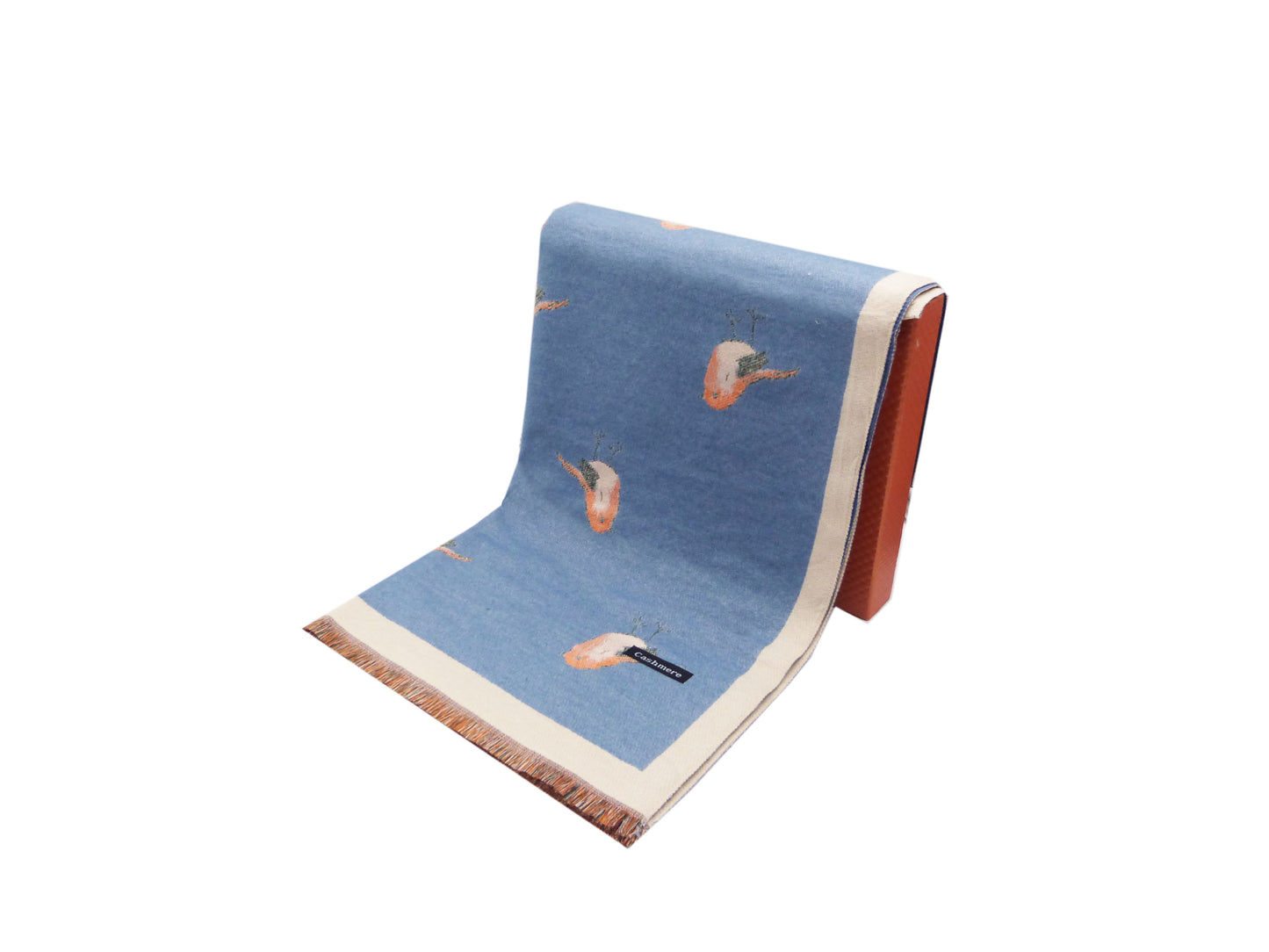 Robin Bird Printed Winter Wrap