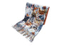 Cat Print Wrap Pashmina Cashmere Feel Scarf