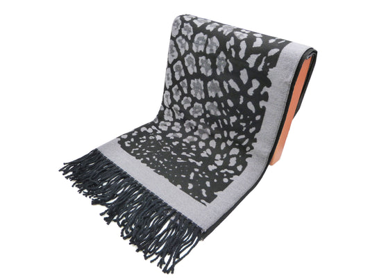 Leopard Winter Wrap Scarf
