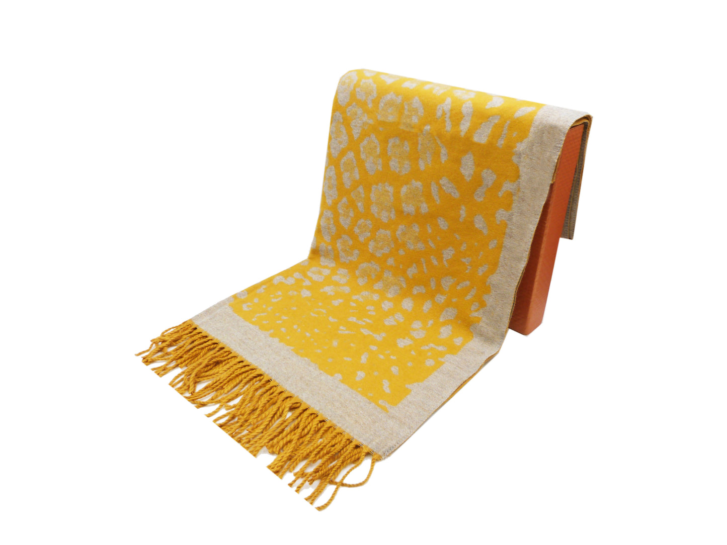 Leopard Winter Wrap Scarf