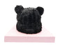 Winter Hats for Women Double Layer Fleece Line Beanie with Bobble Pom Pom Ears