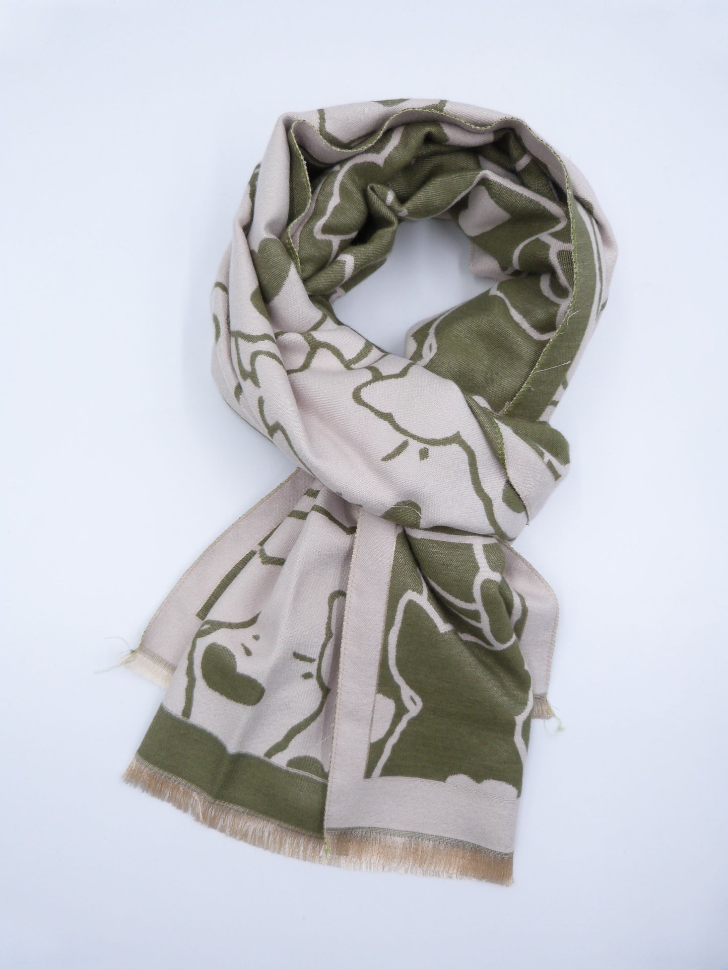 Cat Cashmere Feel Very Soft Scarf Wrap Pashmina