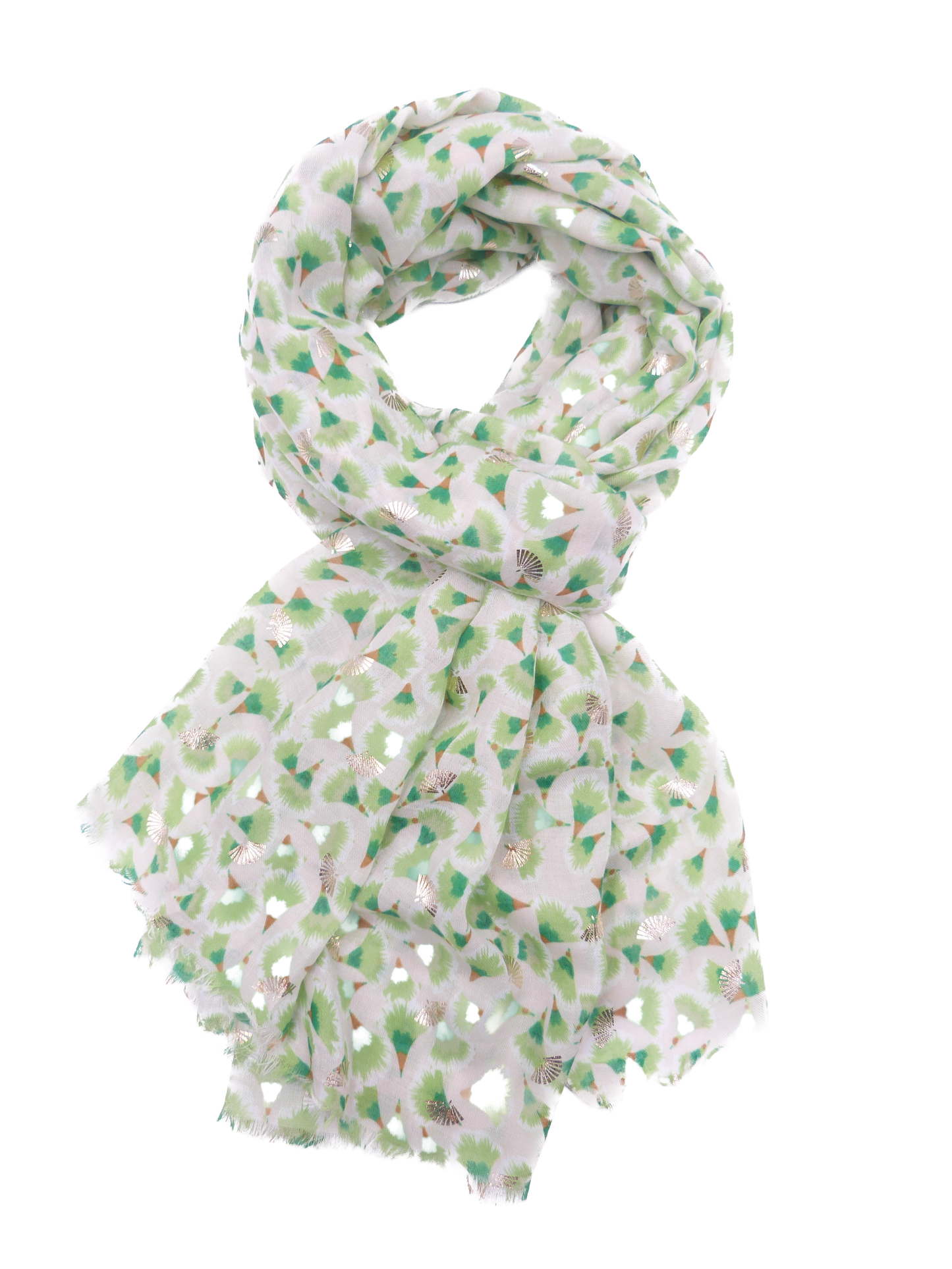 Summer Flower Print Scarf