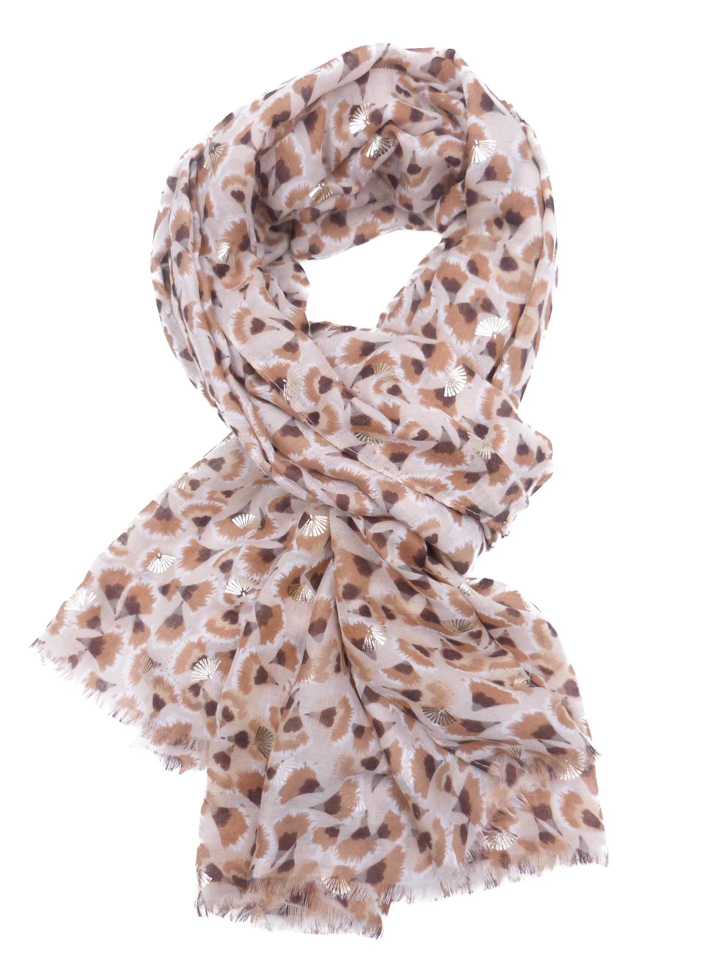 Summer Flower Print Scarf