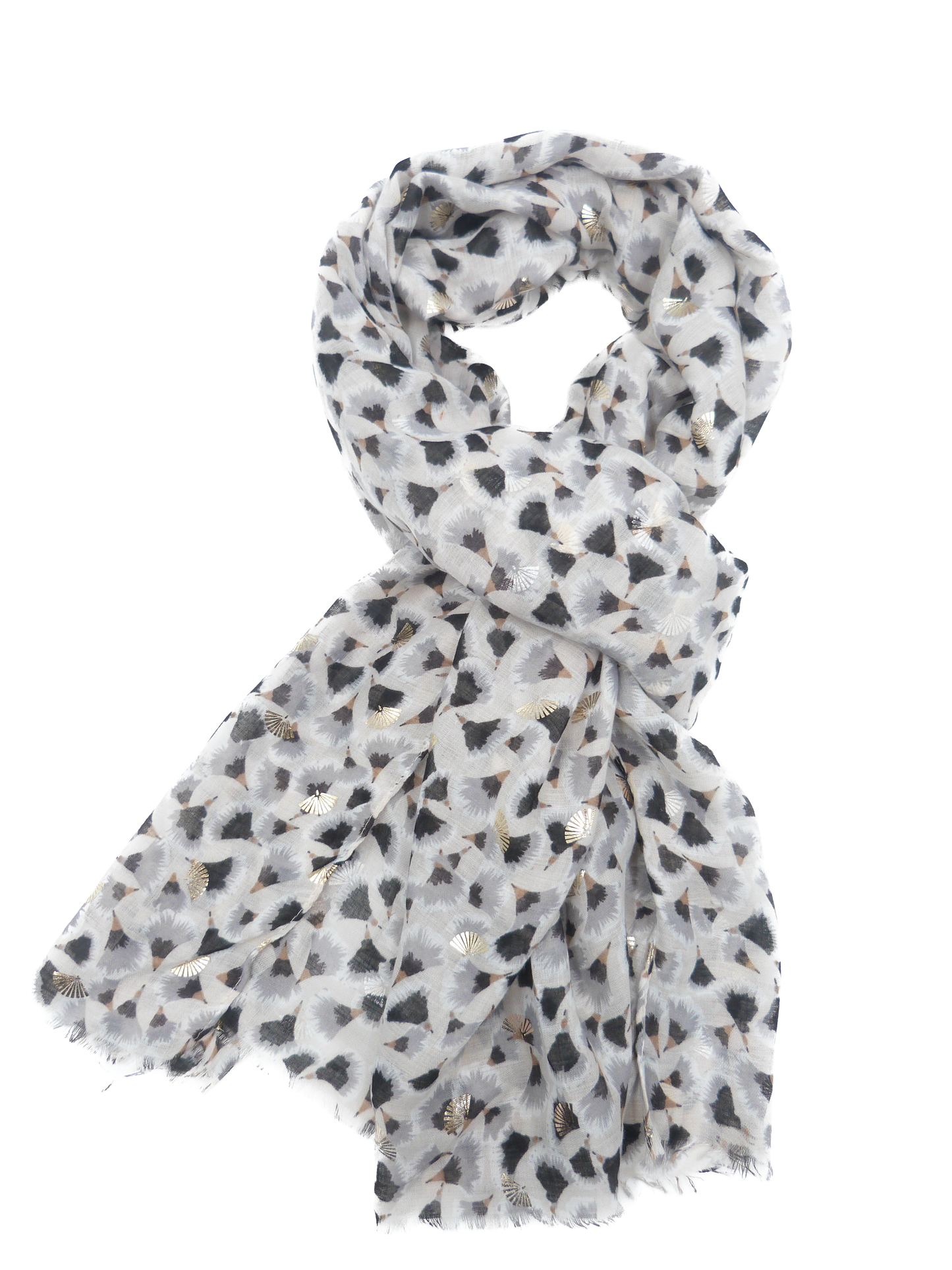 Summer Flower Print Scarf