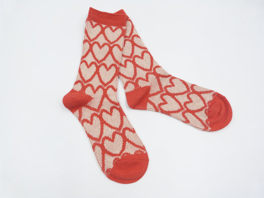 Heart Pattern Socks