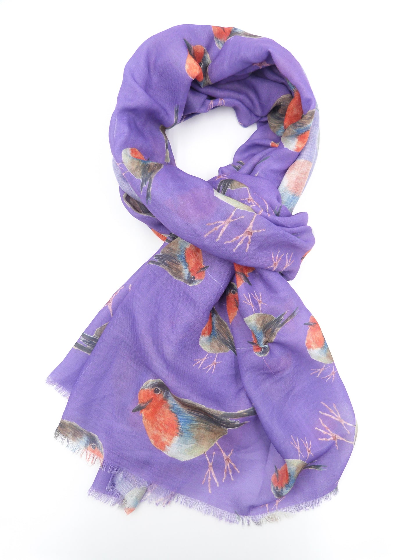 Robin Bird Scarf