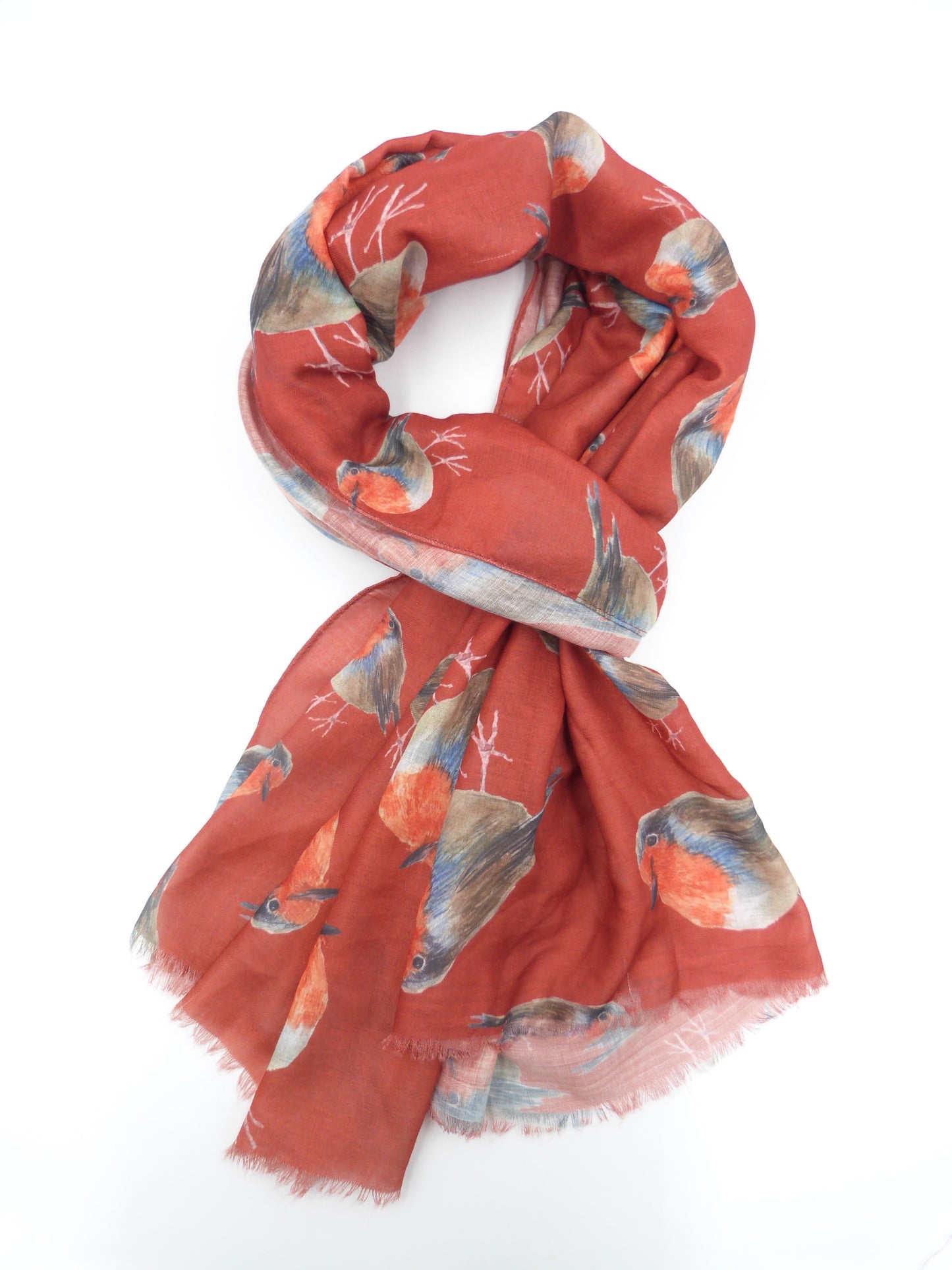 Robin Bird Scarf