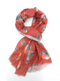 Robin Bird Scarf