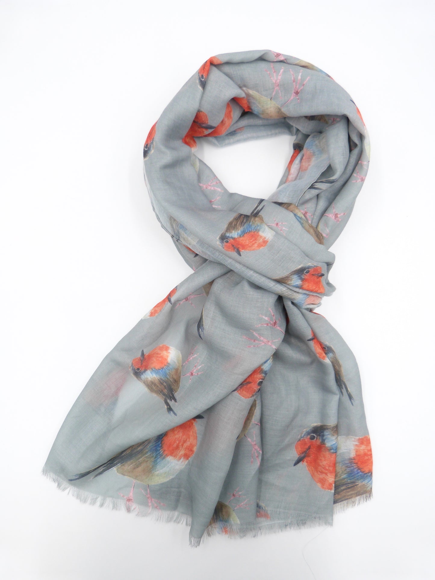 Robin Bird Scarf