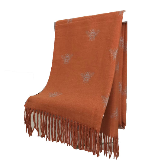 Bee Pashmina Scarf