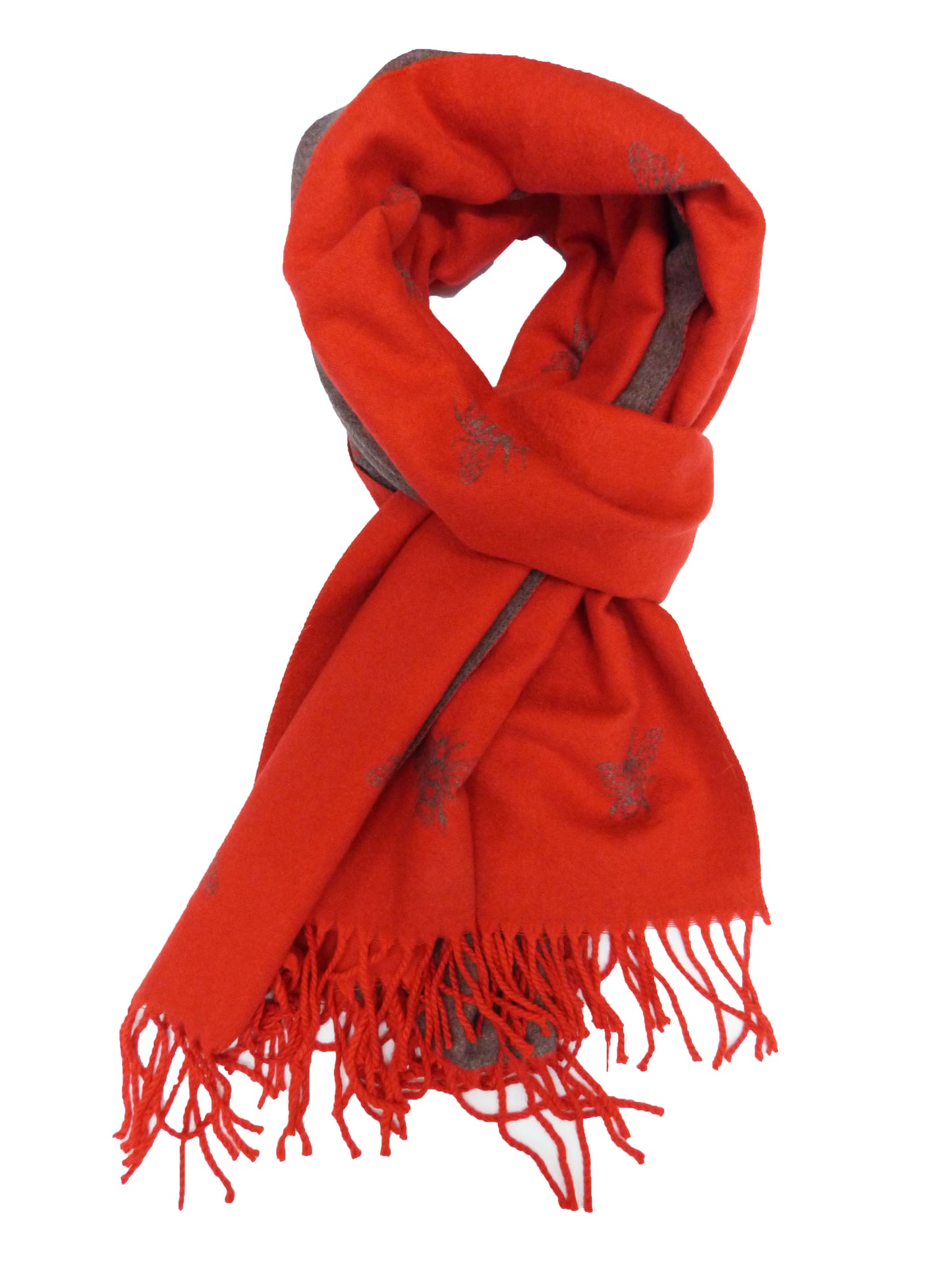 Bee Pashmina Scarf
