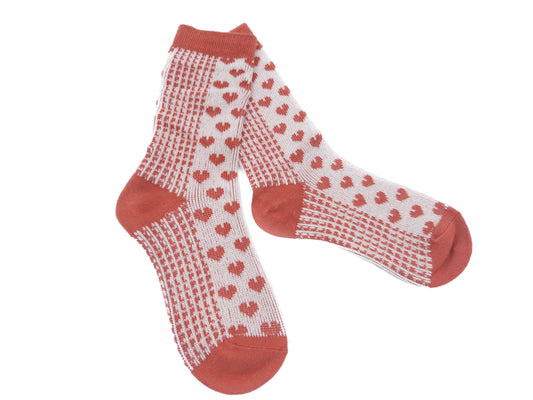 Heart Pattern Socks