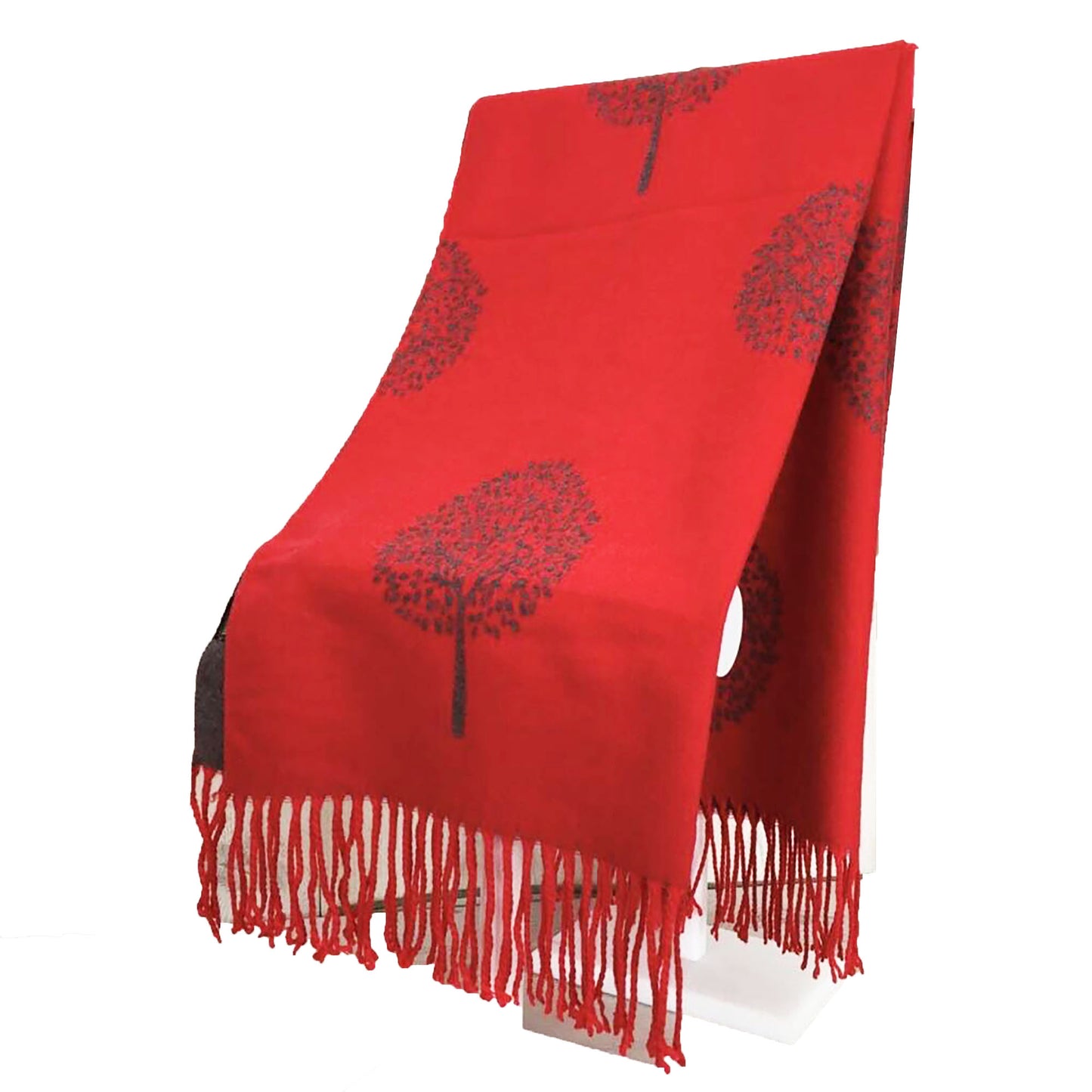 Tree of life Cashmere Feel Winter Wrap
