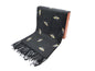 Glitter Bee Print Wrap Blanket Scarf