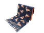 Sausage dog Printed  Winter Wrap Pashmina Scarf